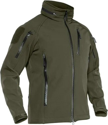 Miniatura 3 de TACVASEN Special Ops - Chaqueta táctica para hombre, resistente al agua, softshell y desmontable, con capucha