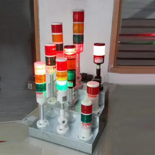 Miniatura 8 de Othmro Columna de luz de señal industrial LED alarma redonda torre indicador luz continua luz de advertencia roja verde DB 90db 24 V 3 W 1 unids