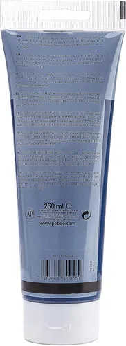 Miniatura 120 de PEBEO Studio Acrílicos de Alta Viscosidad, Acrílico Fino, 250 ml - Plata Iridiscente, 8.45 Fl Oz (Paquete de 1)
