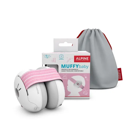 Miniatura 11 de Alpine Muffy Baby - Protección de oídos para bebés y niños pequeños de hasta 36 meses, certificado CE y ANSI, orejeras con reducción de ruido