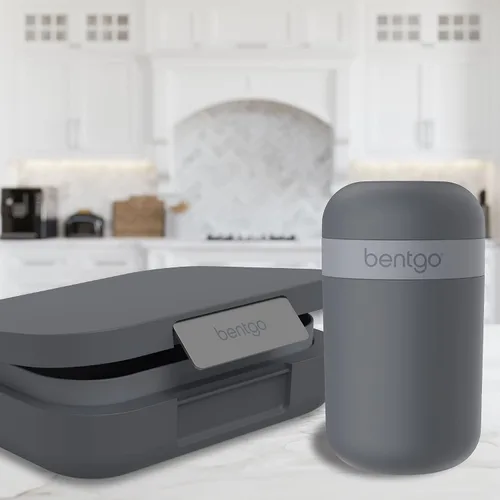 Miniatura 5 de Bentgo Snack Cup - Contenedor de bocadillos reutilizable con diseño a prueba de fugas, compartimento para aderezos y tapa de doble sellado, portátil