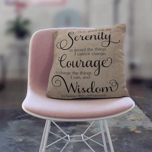 Miniatura 3 de Fundas de almohada Christian Decor – Regalos inspiradores para mujeres, almohadas inspiradoras de 18 x 18 pulgadas, regalos de oración de serenidad