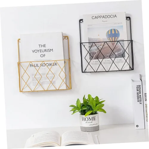 Miniatura 4 de IMIKEYA Estante de libros montado en la pared para apuestas