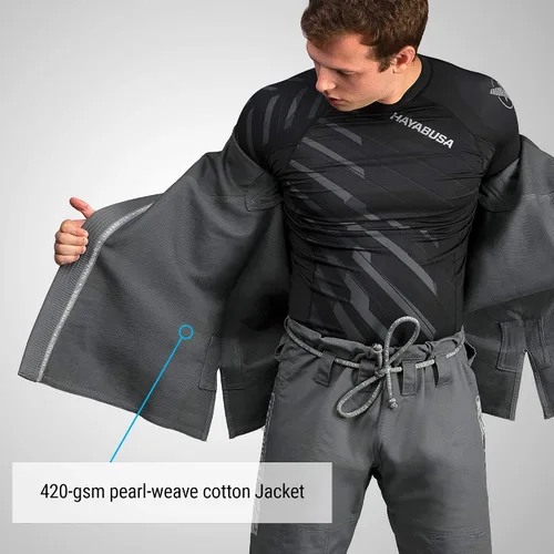 Miniatura 4 de Hayabusa Gi ligero para Jiu Jitsu