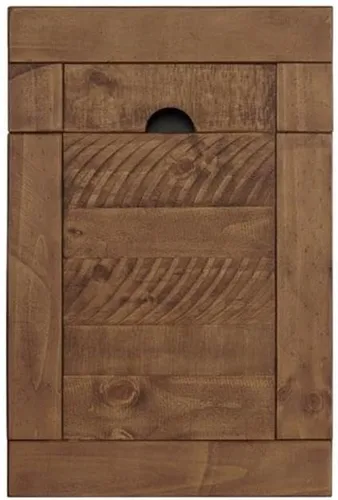 Miniatura 11 de Martin Svensson Home Mesa de silla - Negro antiguo y miel - Estilo rústico - con un cajón y armario para almacenamiento