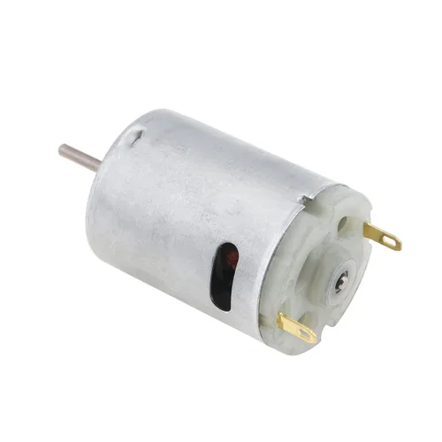 Miniatura 7 de ChgImposs RS385 12 ~ 24V DC Motor 9800 ~ 15000RPM Control remoto Motor eléctrico de juguete Motor secador de pelo Motor con cepillo de carbono