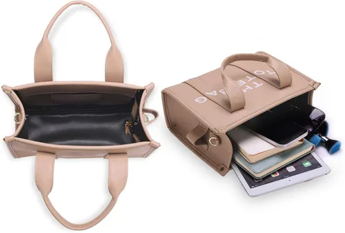 Miniatura 5 de charlore The Leather Tote Bag For Women, Womens Tote Bags with zipper,Can shouldercrossbody,Handbag