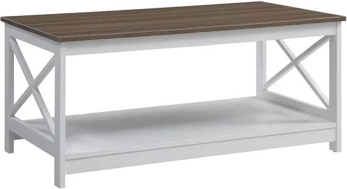 Miniatura 15 de Convenience Concepts – Mesa de café Oxford, Madera, Negro