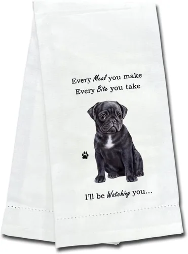 Miniatura 17 de Border Collie - Toallas de cocina suaves, altamente absorbentes, regalos de Border Collie, para platos y paños de cocina, reutilizables, de secado