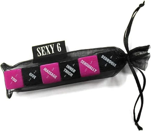 Miniatura 3 de Creative Conceptions Sexy 6 Dados - Edición Foreplay, Morado