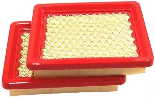Paquete de 2 filtros de aire 951-15245 de repuesto para motores MTD 951-15245 751-15245 Cub Cadet 490-200-M065 para motores de 159cc 1X65 5X65 6X65