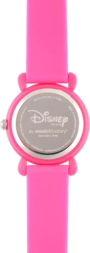 Miniatura 3 de DISNEY Princess - Reloj analógico de cuarzo con correa de silicona para niños, Rosado, Classic