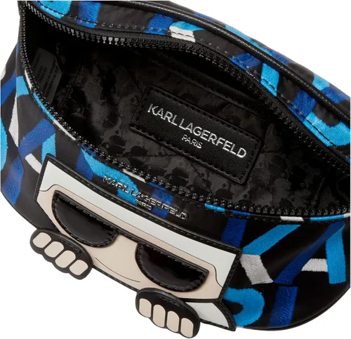 Miniatura 5 de Karl Lagerfeld Paris Bolso bandolera Amour para mujer, negro (BlackEmber Multi)