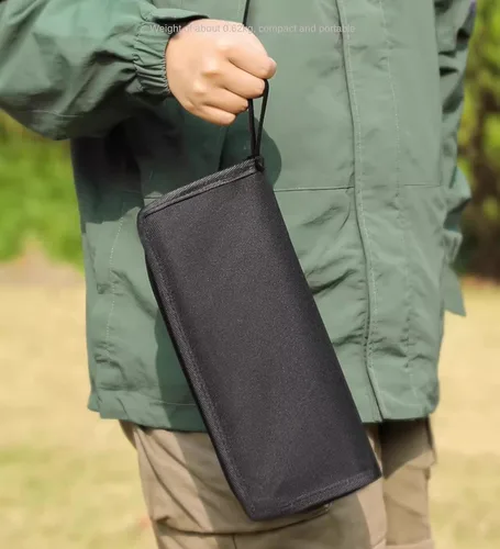 Miniatura 2 de Taburete plegable portátil, pequeño taburete portátil para adultos, pesca, senderismo, jardinería y playa con bolsa de transporte, soporta hasta 265