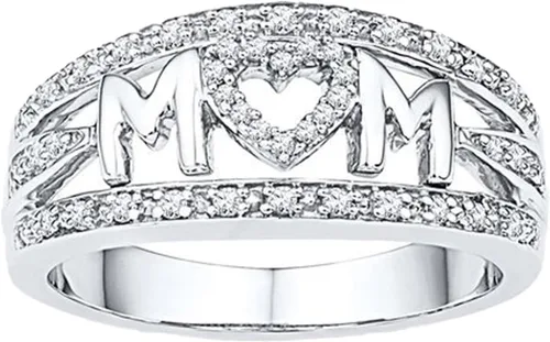 Anillo de boda para mujer, anillo de fiesta de cóctel, separación en forma de corazón, anillo de amor, anillos de color, joyería de cumpleaños,