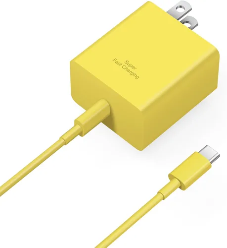 Miniatura 7 de Cargador USB C súper rápido, cargador tipo C bloque de carga rápida con cable tipo C a C de 6 pies para Galaxy S25 Negro