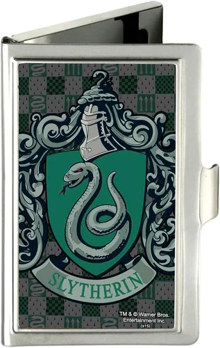 Miniatura 11 de Buckle-Down Tarjetero Hufflepuff Crest Golds/Negro - Pequeño