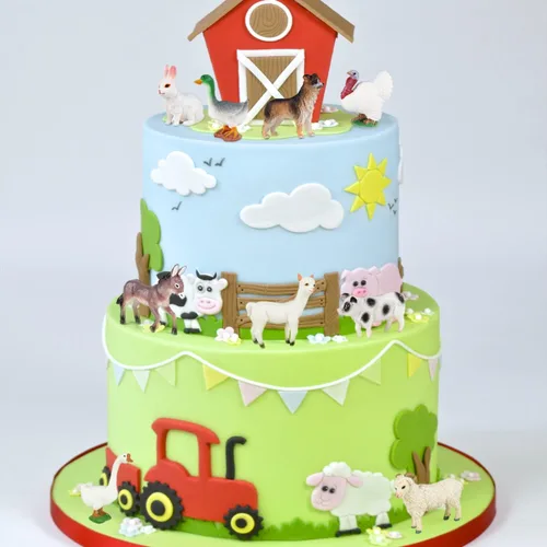Miniatura 4 de SIENON Juego de 12 piezas de figuras de animales de granja, mini juguetes de plástico realistas para niños, juego educativo de animales de granja