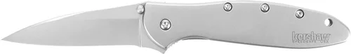 Miniatura 3 de Kershaw - Navaja de bolsillo para puerros (1660) de 3 pulgadas Sandvik 14C28N y mango de acero inoxidable, la mejor compra de Outdoor Gear Lab