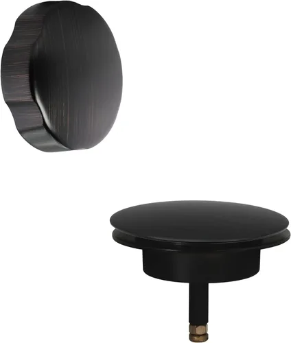 Miniatura 11 de Westbrass A50TE-07 - Moldura de repuesto estándar de 1-1/2 pulgadas para ensamblajes de desagüe de baño de accionamiento por cable, níquel satinado