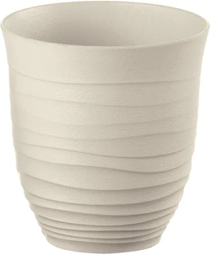 Guzzini Vaso bajo de arcilla Tierra