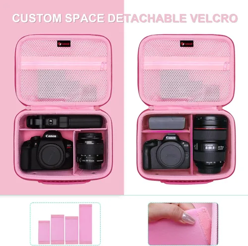 Miniatura 2 de XANAD Funda para cámara compatible con Canon EOS Rebel T7/R100/R50/R6 MarkII/R50 V/R8/R10/R6 MarkIII/R5 Mark II/RP/R7/5D MarkIV/R5 Canon Sony