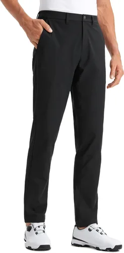 CRZ YOGA - Pantalones de golf para hombre, de 28, 30, 32, 34 y 36 pulgadas, secado rápido, ligeros, casuales y para el trabajo, para usar todo el