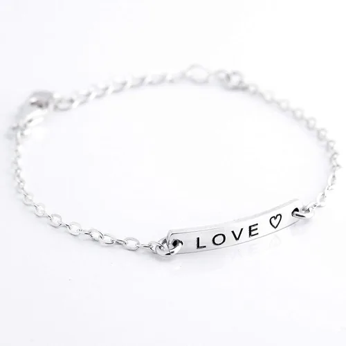Miniatura 11 de Regalo personalizado Baby Name Bar opciones de joyería