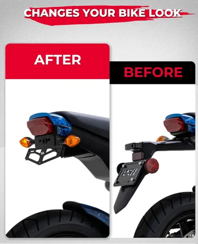 Miniatura 5 de KEMIMOTO Eliminador de guardabarros Grom Compatible con 2026 2025 2024 2023 2022 Kits de eliminador de guardabarros Grom MSX125 Soporte de montaje