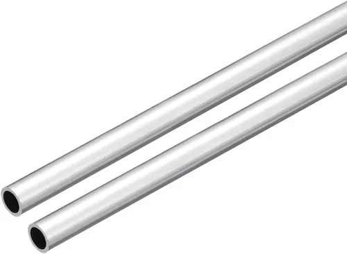 Miniatura 11 de uxcell Tubo Redondo de Aluminio 6063, Tubo de 35mm DE 32mm DI 300mm de Longitud para Proyectos de Industria DIY