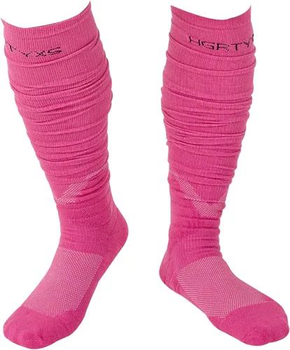 QEES Calcetines de fútbol,Calcetines de fútbol blancos,Calcetines Scrunch Football,Calcetines deportivos de equipo de fútbol para hombres y mujeres