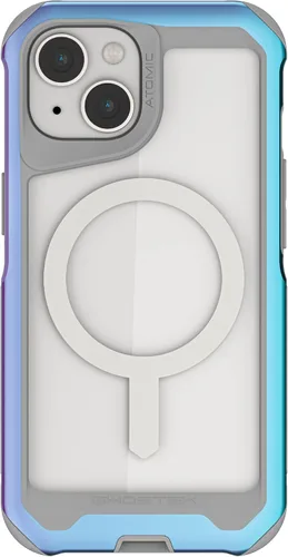 Miniatura 88 de Ghostek Atomic Slim - Funda protectora para iPhone 15 Pro Max, compatible con accesorios MagSafe, marco de metal de aluminio, funda de teléfono