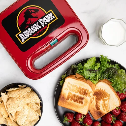 Miniatura 7 de Uncanny Brands Hello Kitty Máquina para Sándwiches de Queso a la Parrilla - Prensa Panini y Parrilla Compacta para Interiores