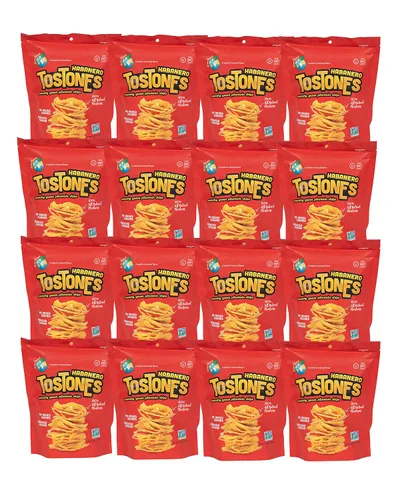 Miniatura 6 de TOSTONES, plátanos verdes, bolsa resellable, chips crujientes, plátanos, aceite de palma y sal, 3.53 onzas por unidad, 3.53 onzas por unidad, sabor