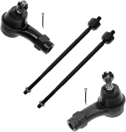 Miniatura 144 de TRQ Juego de barras de acoplamiento delanteras interiores y exteriores de 4 piezas compatible con Jeep Cherokee 1991-2001 y Comanche 91-92