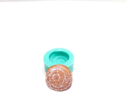 Miniatura 6 de Moldes de pan mexicano en miniatura, molde en miniatura de pan Concha, set de moldes de pan dulce mexicano