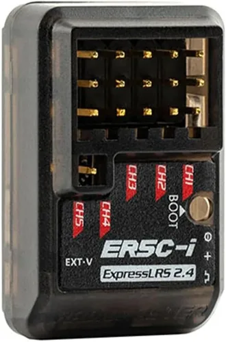 Miniatura 4 de RadioMaster ER5C-i 2.4GHz ELRS PWM Receptor RadioMaster RC 5CH ExpressLRS 2.4GHZ PWM Receptor para superficies RC (HELIDIRECT)