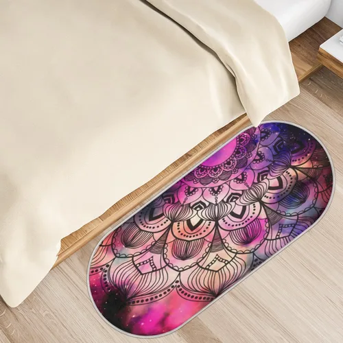 Miniatura 24 de cfpolar Alfombras de baño antideslizantes de girasoles blancos con margaritas blancas, tapete de baño de microfibra absorbente, lavable a máquina