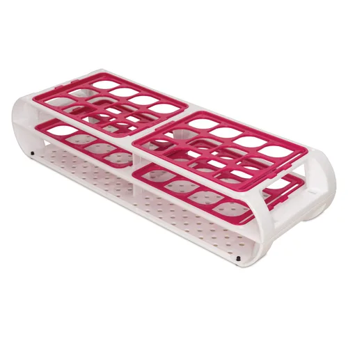 Miniatura 2 de SP Bel-Art Rejillas de tubo de ensayo de rejilla; para tubos de 0.787-0.984 in, fucsia (paquete de 4) (F18745-2500)