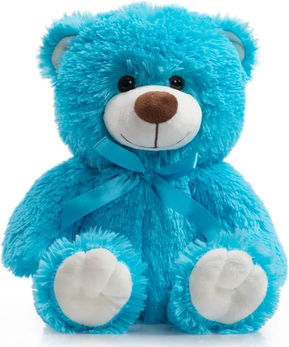 Miniatura 18 de Oso de peluche súper color, juguete de peluche para niños, novia, familia, felicitaciones, baby shower, cumpleaños, beige, 14 pulgadas