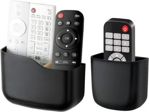 Miniatura 12 de Soporte remoto de pared para ventilador de TV, soporte de control remoto, organizador de pared, organizador de teléfono para oficina, soporte