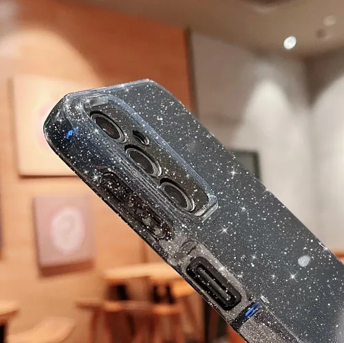 Miniatura 5 de MINSCOSE Funda compatible con Samsung Galaxy A14 5G, bonita funda delgada con purpurina fina, a prueba de golpes, de TPU para mujeres y niñas