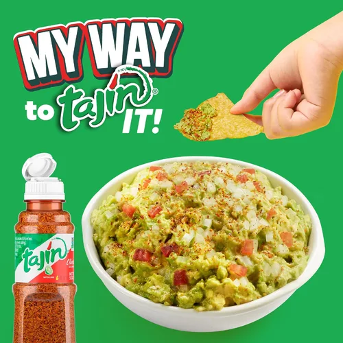 Miniatura 7 de Tajin Clásico - Auténtica mezcla de especias de chile mexicano y lima para frutas, aperitivos, tacos y cócteles, potenciador de sabor picante, 5