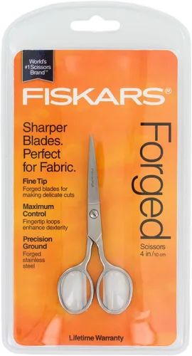 Miniatura 2 de Fiskars 12-92977097J Tijeras de bordado forjadas, 4 pulgadas, gris