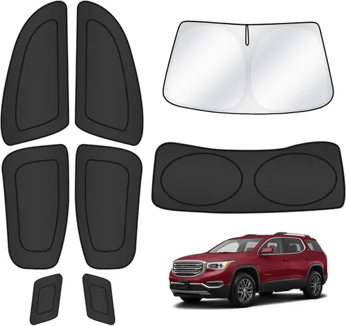 Miniatura 43 de T TGBROS Parasol para parabrisas para Honda Civic 2022-2025 2026, parasol grueso con bloqueo UV y opaca, para privacidad, plegables, 8 accesorios