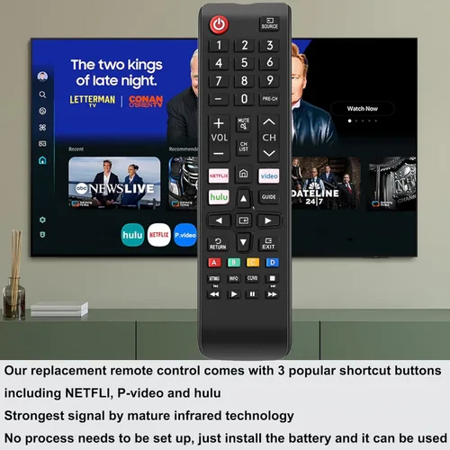 Miniatura 7 de Mando a distancia universal para todos los mandos de TV Samsung Compatible con todos los modelos de televisores Samsung LCD LED HDTV 3D Smart TV