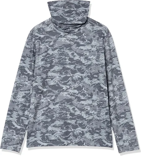 Miniatura 7 de Tienda Essentials Camisa de manga larga Performance Soft Tech con cuello redondo para hombre
