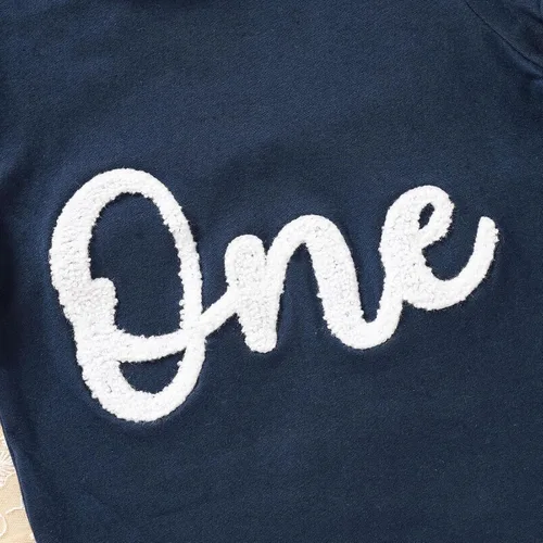 Miniatura 3 de Camiseta de primer cumpleaños para bebés niños de un año, camiseta de primer cumpleaños