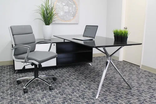 Miniatura 2 de Boss Office Products (BOSXK - Silla de oficina, color gris)