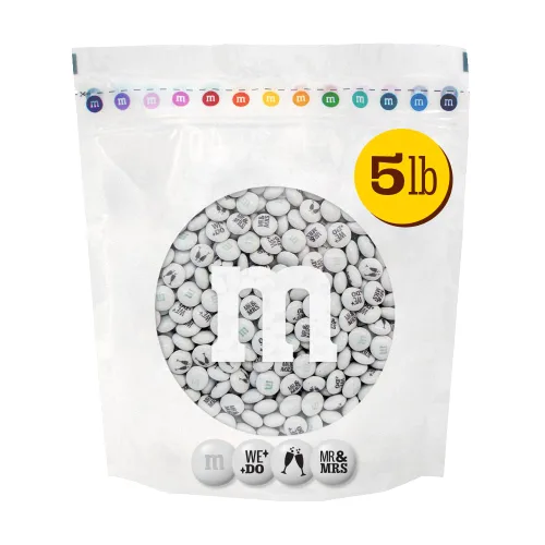 Miniatura 12 de M&M'S Caramelos de chocolate con leche para despedida de soltera, 2 libras de dulces a granel para regalos de despedida de soltera, recuerdos